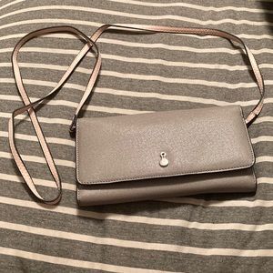 London fog wallet/ crossbody clutch bag